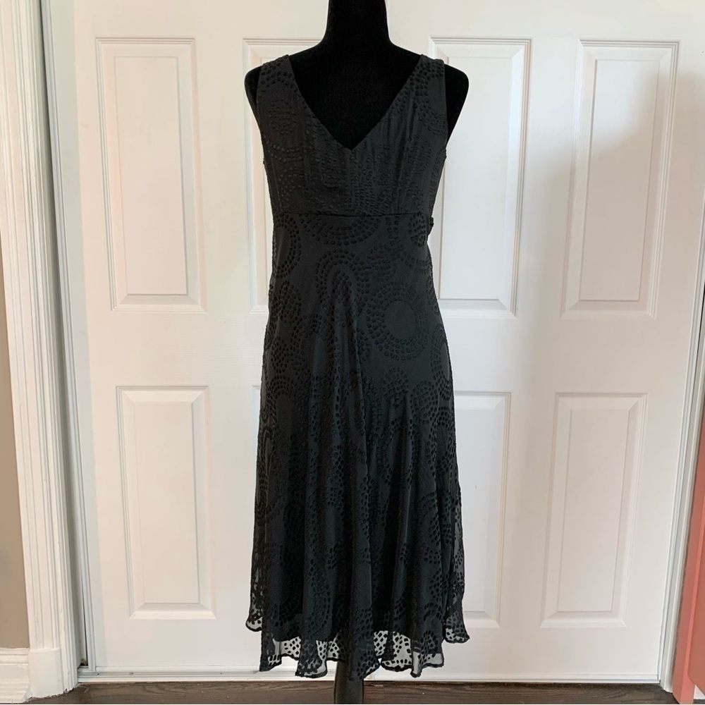 Jonathan Martin Studio Black Silk Blend Cocktail Dress - Picture 4 of 6